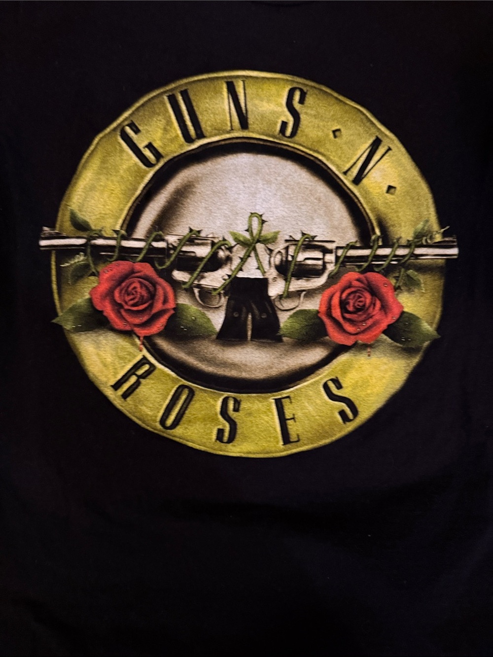 Guns N' Roses Black Graphic Logo Tee
